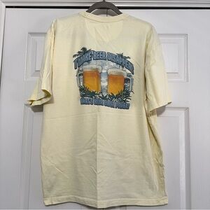 Joe Marlin Logo Short Sleeve Tee T-shirt Size Large ‘I make beer disappear’ VGUC
